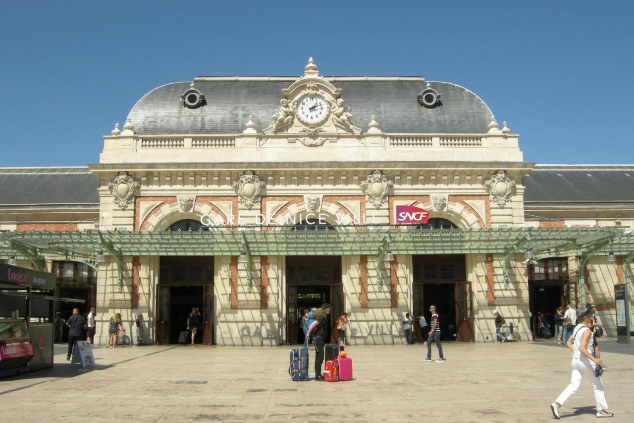 Quartier Chic L Chambres L Gare Centrale L Tramway Nizza Exterior foto